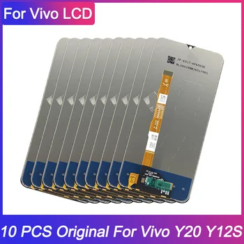 10 buc/lot LCD Pentru Vivo Y20 V2029 / Y20i V2027 V2032 Display LCD Touch Screen Digitizer Înlocuirea Ansamblului Pentru Vivo Y20s