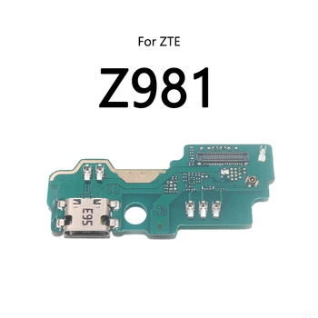10BUC/Lot Pentru ZTE Blade Z Max Z982 Pro Z981 / X Max Z983 de Încărcare USB Conector Dock Port Mufa Jack de Încărcare Bord Flex Cablul
