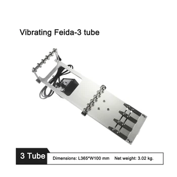 3 Tub de Vibrații Alimentator Tubulare SMT Plasarea Mașină Lățime 100MM Reglabil Amplitudine Pentru Diferite Specificații De Materiale