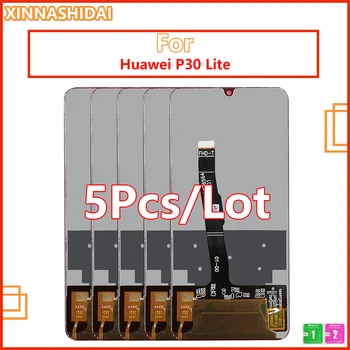 5pcs/lot LCD Pentru Huawei P30 Lite MAR-LX1M LX1A Display LCD Touch Ecran Înlocuire Ansamblu Pentru Huawei Nova 4e/P 30 Lite LCD