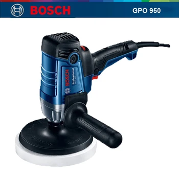 Bosch GPO 950 Masina de Polisat 220V 950W 6 Trepte 600-2100RPM Viteză Reglabilă Electric, Mașină de șlefuit, Mașină de Ceara Mașină de Rectificat