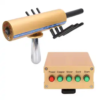 CERE Portabile cu Rază Lungă de Aur Detector de Metale, Pietre prețioase, Diamante Finder Instrument de Detectare cu 6 Antene