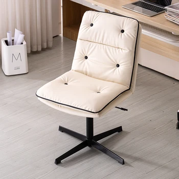 De vânzare la cald comerciale noi scaun calculator acasă confortabil sedentar studiu scaun de birou dormitor machiaj de ridicare fara brate scaun de birou