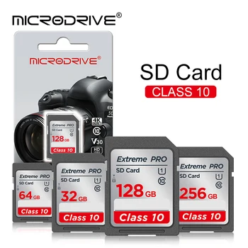Extreme PRO Standard SD Card de 16GB 32GB 64GB, 128GB, 256GB SDHC/XC-C10 U3 Dimensiuni Normale Flash Card de Memorie SD pentru Camera