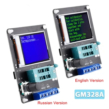 GM328A Tranzistori Diode LCD Tester LCR Capacitate ESR Tensiune Contor Frecvență PWM Square Wave Generator de Semnal Kituri Electronice