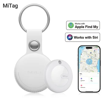 MiLi GPS Tracker Suport Bluetooth Inteligent de Localizare Anti-a Pierdut Dispozitivul Mobil, Cheile de Companie în Vârstă Copii Finder Funcționează Cu Apple find My