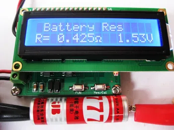 Noi 0.001-120 Ω Baterie cu Rezistență Internă Tester Cu ESR Funcția de Măsurare