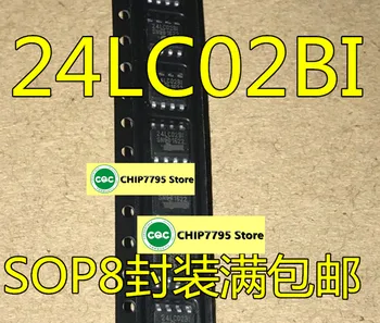 Noi 24LC02B-I/SN chip POS-8 24LC02BI cip de memorie