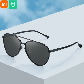 Original Xiaomi Mijia ochelari de Soare Nailon Polarizate Pilot ochelari de Soare Pentru Călătorie în aer liber, Bărbat, Femeie Anti-UV cu prindere rapida UV400 Polarizate