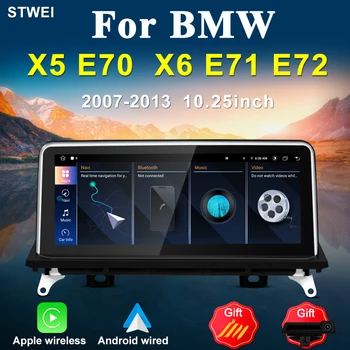 Pentru BMW 2007-2013 X5 E70 X6 E71 CCC la CIC Sistem Multimedia Video Player Android 11 10.25 