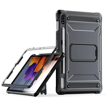 Pentru Samsung Galaxy Tab S8 Caz Dual-layer Grele Picătură de Protecție husa pentru Tableta Kickstand Caz Pentru Tab S7