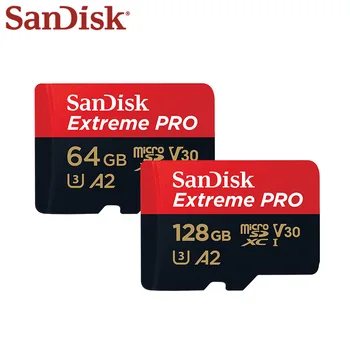 Sandisk Extreme PRO Card de 64GB, 128GB, 256GB A2 Viteza de Citire de Până La 170MB/s V30 Card Micro SD de 32GB A1 Clasa 10 UHS-I U3 Card de Memorie