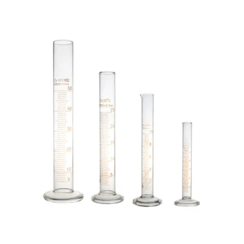 Sticlă Cilindru Gradat de Măsurare Singură Scală Metrică 5ml /10 /25 /50 ml
