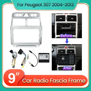 TomoStrong Pentru Peugeot 307 2004 - 2013 Radio Auto de Bord Panoul de Cadru Cablu de Alimentare CANBUS Auto Cablu Video Fire