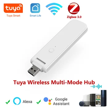 Tuya Bluetooth Zigbee Hub Multi-Mode Smart Home Gateway Bridge Pentru Automatizare Prin Viață Inteligentă Funcționează cu Alexa de Start Google