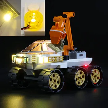 USB Lumini Set de Lego 60225 Rover Testarea Unitate Blocuri de Constructii Set - (NU sunt Incluse LEGO Model)