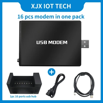 XJX Nou 4g 16 port modem gsm EC25-E sms-uri în Vrac dispozitiv imei-ul se schimba la comanda