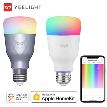 Yeelight Colorate Bec 1S 1SE 800 Lumeni E27 Smart Home APP Control de la Distanță WIFI Smart LED-uri Lampa de Lucru cu Apple Homekit Mijia App