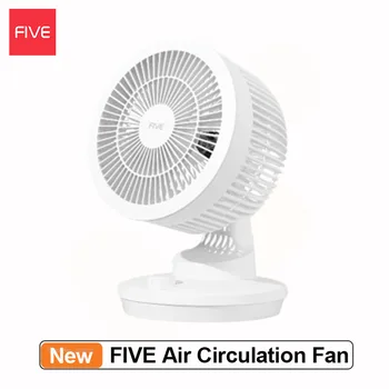Youpin CINCI Circulație a Aerului Ventilator Electric 3D Circulație 120° Tremura Capul Vânt Naturale 3 Viteze Reglabile Desktop Ventilator Pentru Dormitor