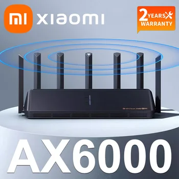 xiaomi Router Wifi AX6000 Amplificator de Semnal Repeater Extinde Gigabit Amplificator Wifi 6 Nord Vpn Plasă de 5GHz Wifi Router Pentru Acasă inteligent